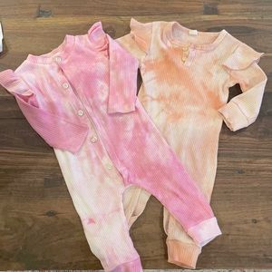 Tie dye one piece